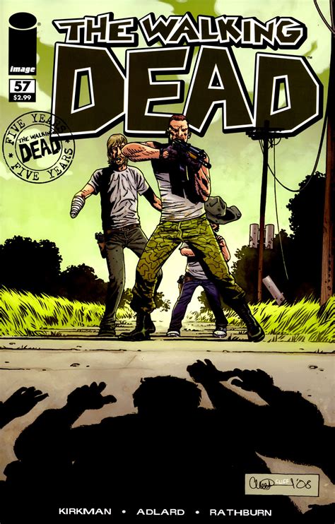 Issue 15 is the fifteenth issue of Image Comics' The Walking Dead and the third part of Volume 3: Safety Behind Bars. It was originally published on February 9, 2005. The deluxe colored version was released on May 19, 2021. Tyreese tries to communicate with the reanimated Julie while Rick tries...